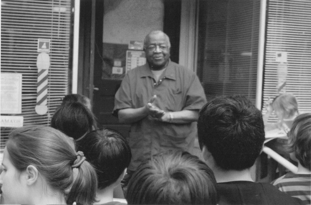 Jimmy Mack's Barber Shop part of the Albert E. Hinds Memorial Walking Tour of African American Life in Princeton.